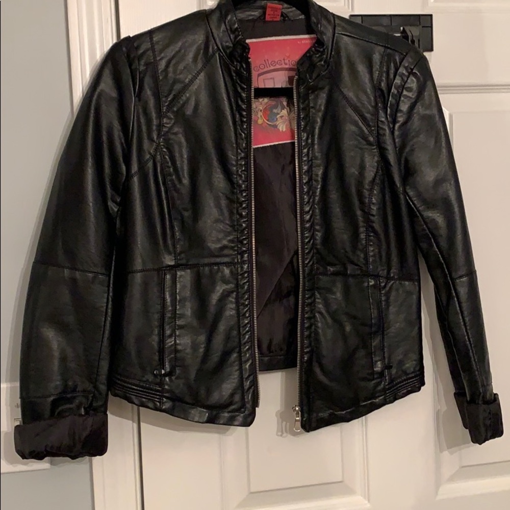 collection by bernardo leather jacket